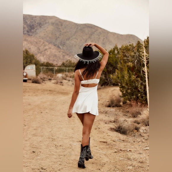 12th Tribe Candace White Mini Slip - Picture 2 of 7